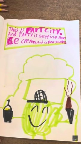 Kids Write Hilarious Debut Novel About a Fart