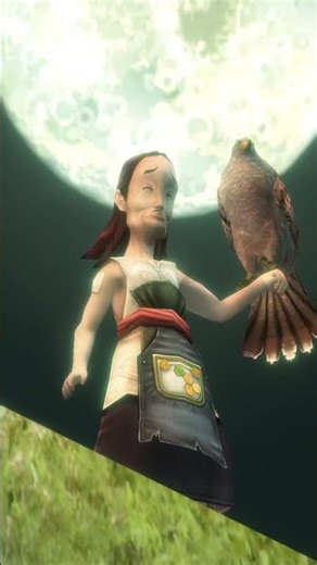 Link Scares a Man #twilightprincess #zelda