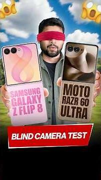 Samsung Galaxy Z Flip 8 vs Moto Razr 60 Ultra - Blind camera test 😍📸