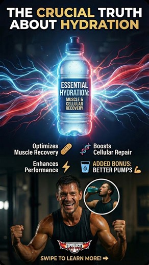 Top Velocity Training on Instagram: "Elite output requires elite physiology. 🧬💧 Stop inhibiting your own development with poor hydration. Most athletes view hydration as a safety measure. At the pro level, it is a performance variable. Our bodies are 75% water; when that balance shifts, soft tissue loses viscoelasticity, becoming frail and “brittle.” Why Dehydration Kills Development: Training is about imposing specific stress to force an adaptation. Dehydration is a “parasitic” stress that fo
