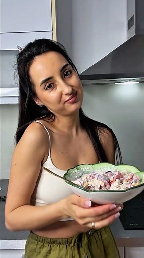 Chicken salad with Greek yogurt 🥗🤍 #olyafoodmood