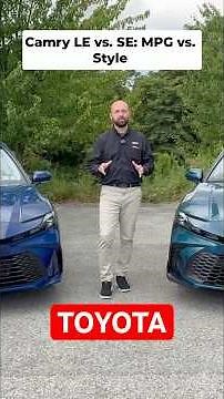 2026 Toyota Camry LE vs SE: Which Hybrid is Better?