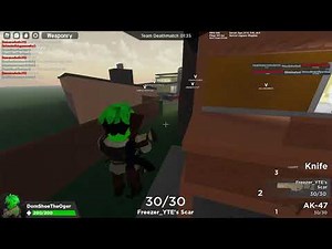 why 3rd person locked can be cool - weaponry roblox
