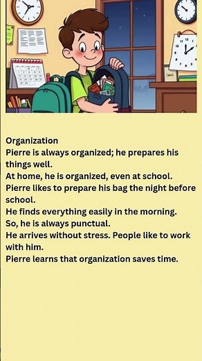 Learn French with Stories – “Organization”