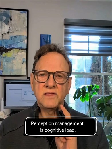 The Moment You Start Managing Perception In a meeting, you may be doing two jobs at once: listening to the conversation and tracking how you are being perceived. Do I sound smart? Did that land wrong? Should I speak now? Am I behind? That second layer is not confidence. It is cognitive load. Perception management consumes capacity that could have gone toward judgment, presence, and better thinking. This is one hidden reason normal meetings can leave professionals drained. #ModernWork #Meetings #