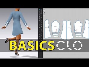 CLO 3D Basic | CLO 3D Beginners Tutorial