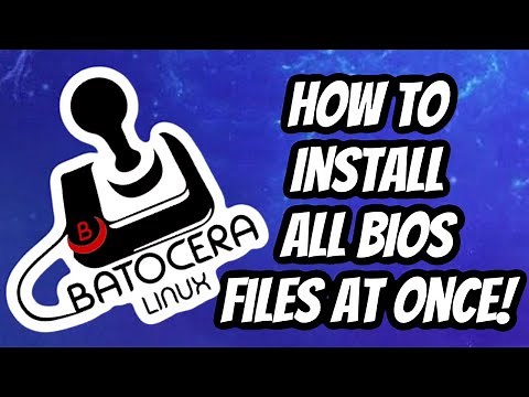 How To Install BIOS Files On Batocera All At Once! - Easiest Way To Setup Each Emulator / Collection
