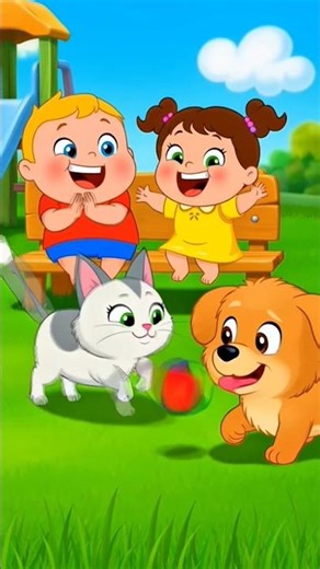 KikiPoo Song 💃 | Cute Kids Dancing & Playing | #Shorts