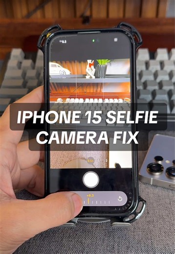 Replying to @Ms. Bloom 🧿 🪬 How to fix your iPhone 15's grainy and contrasty selfie camera 📱🙂 #iphonetips #iphone #apple #iphone15 #judetechtalk