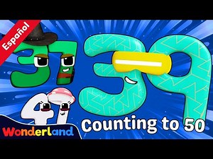 Wonderland: Contando hasta cincuenta | ¡Aprende a contar!