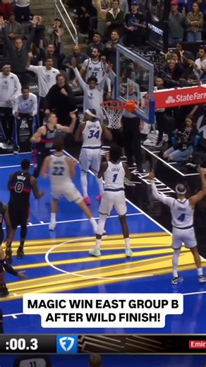 NBA on Instagram: "The @orlandomagic advance to the Knockout Rounds of the @emirates NBA Cup after a thrilling win on the road to clinch East Group B! "