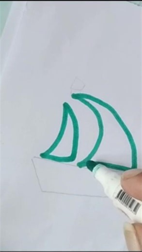 How to draw a yacht #drawingayacht #easydrawing