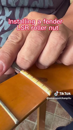 Guide to Installing a Fender LSR Roller Nut
