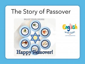 The Funny Story Of Passover- English with Gabi