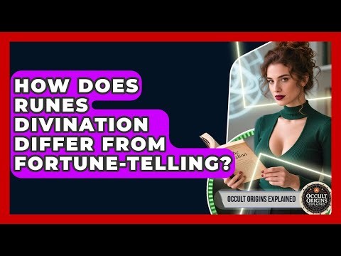 How Does Runes Divination Differ From Fortune-telling? - Occult Origins Explained