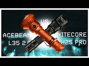 [REQUESTED] Acebeam L35 2.0 vs Nitecore MH25 Pro [BEAMSHOTS]