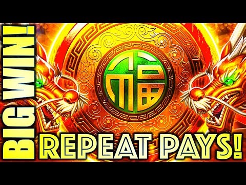 ★BIG WIN!★ WHAT A GONG!! 😍 GOLDEN GONG (CAI FU DRAGON & PHOENIX) Slot Machine (ARISTOCRAT GAMING)