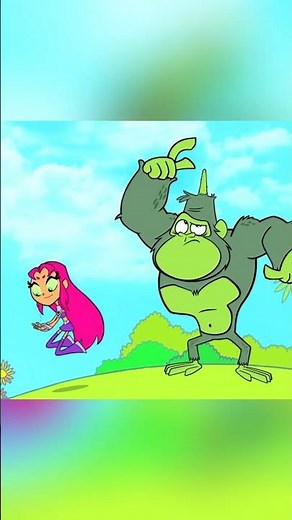 Beast Boy PRANKS Starfire! #reels #teentitansgo #funny #dc #cartoon #shorts