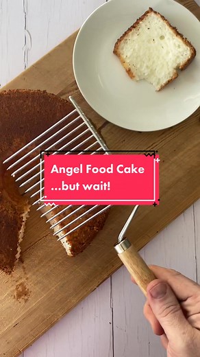 Vintage Angel Food and Chiffon Cake Slicer and Cutter