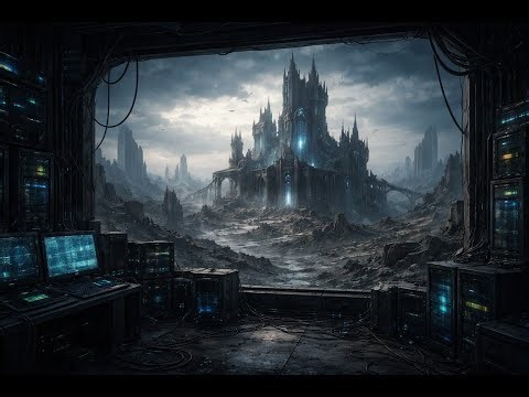 Medieval Castle in Heavy Rain 🌧️ Rain Sounds For Studying & Sleeping