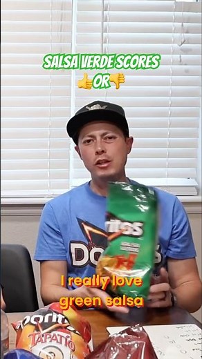 Salsa Verde Doritos review 🌶️ Easton can’t decide… Andrew takes one bite and launches it 🤣