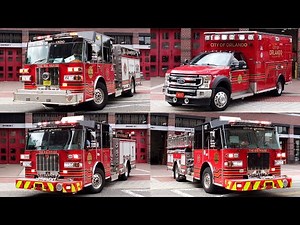Orlando FD | Station 1 "The Big House" EMS Responses (Engine 1/Engine 101/Rescue 1)