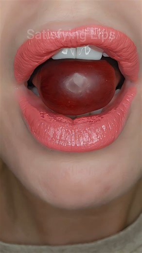 ASMR Satisfying Eating! Red Or Green Grapes 🍇 #asmr #grapes #satisfyinglips | Satisfying Lips