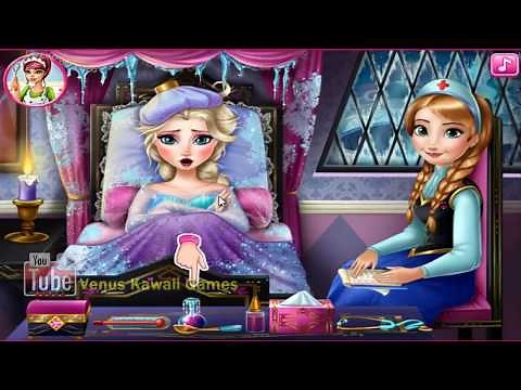 Elsa Frozen Flu Doctor | Best Games VK