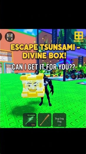 CAN I GET THE SECRET DIVINE BOX FOR SUBS?! 😱💎 #funny #roblox