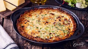 Potato Crust Quiche Recipe