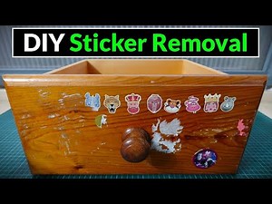 How to Remove Stickers - Quick, Clean & Simple!