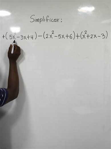 suma y resta de polinomios Algebraicos #algebra #aprender #profeedinson