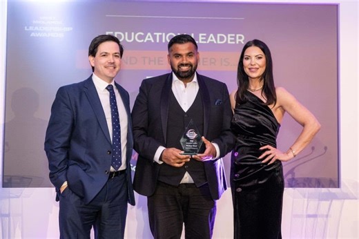 School of Coding & AI founder picks up education accolade at Leadership Awards