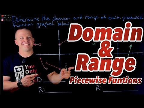 Domain & Range of Piecewise Functions… It’s Easier Than You Think 👀