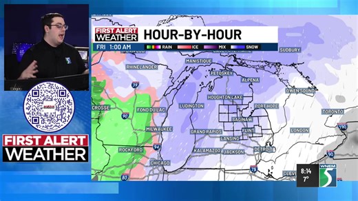 Lets take a look at the #TV5FirstAlert forecast with Meteorologist Stone Schafer | WNEMTV5news