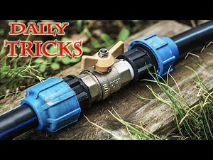 Connect Multiple Types Of Pipes Together Is Extremely Simple And Popular For Home Plumbing!
