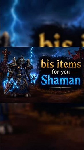 🔥 Best BIS Items for Shaman in WotLK #worldofwarcraft #wow #gaming #warmane #blizzardgames #shaman