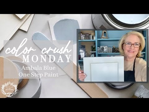 Soft Blue Chalk Paint | Ambala Blue One Step Paint | Amy Howard At Home