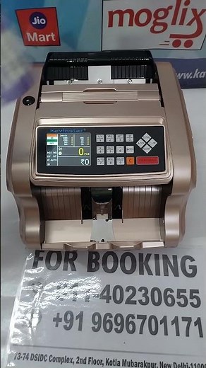 Best Currency counting machine with fake Note Detector in India #RetailUse #FastCounting