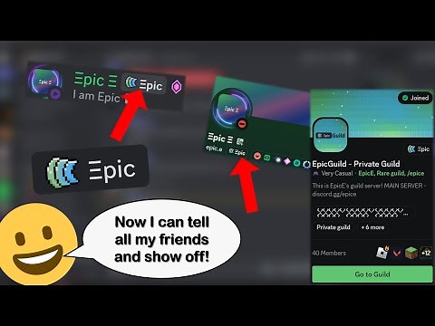 How to get GUILD TAGS for FREE!