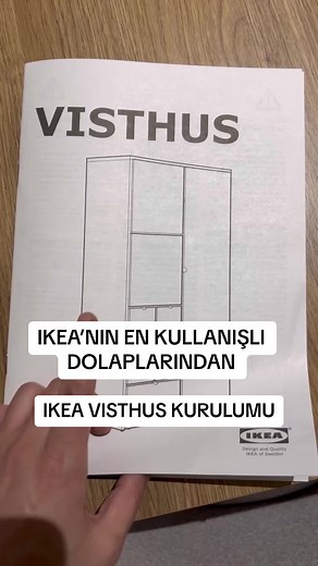 IKEA VISTHUS Gardırop Kurulumu Adım Adım