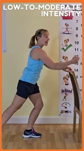 💜 Low-To-Moderate Intensity | 2 & Repeat #BeginnerExercise
