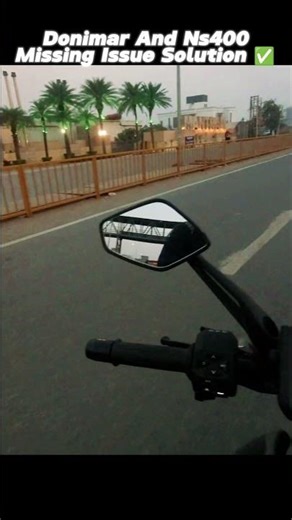 missing issue ns400 and dominar 400 resolve #bike #automobile #traffic #motovlog #streetrider