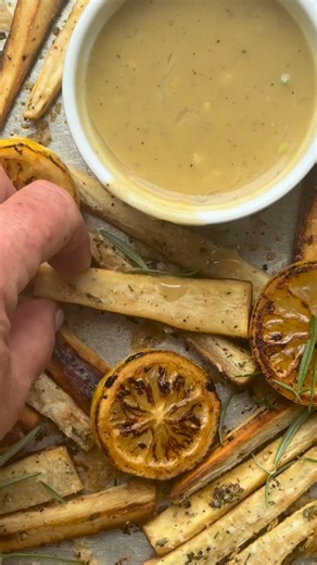 I don’t know why parsnips don’t get the respect they deserve. Most people are indifferent to them and just think that they are ‘white carrots’. When in actuality they are so much more. They are a pale root vegetable and are both sweet and earthy at the same time. Made the star of a dish, as I did here, they shine and make you wonder why you don’t make them more often They are a simple if not slightly unexpected side dish that goes with anything. They are also fabulous on a salad. Served with thi