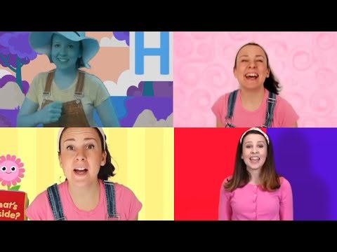 H is a letter and three other dove video with effects by ms Rachel