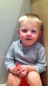 Dylan Potty Training January14