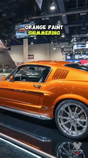 This ORANGE MUSTANG is Absolute Perfection! 🧡🔥 #Shorts