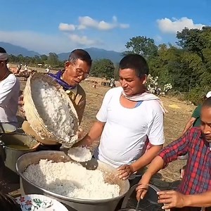 337K views · 6.2K reactions | Cooking and Feeding 1000 People during Platinum Jubilee Celebration | Alfred Basumatary | Facebook