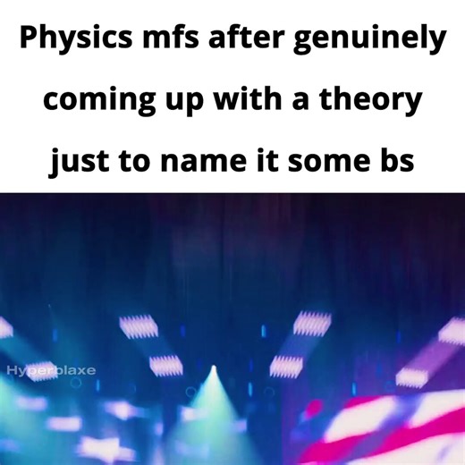 personally offended by calling physics to theorems