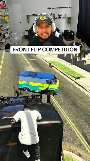 Best Front Flip Competition in GTA 5! Snow & Astroworld Included